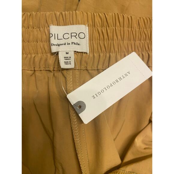 Anthropologie Pilcro Pull-On Cargo Pants Bronze M NWT Gorpcore - Picture 3 of 11